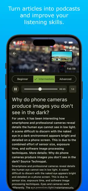 News by Level: Learn Languages screenshot 3