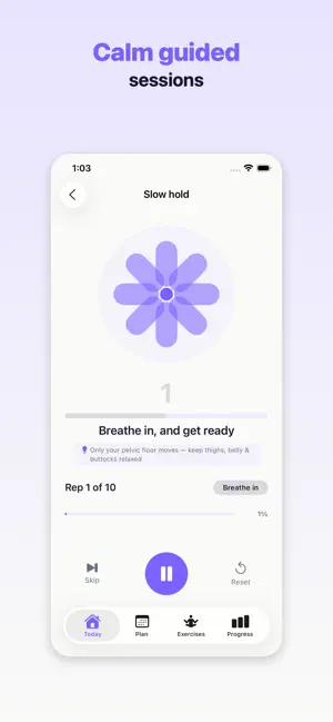 PelvicFlow: Kegel Trainer screenshot 4