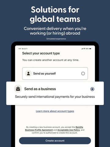 Remitly: Send money & transfer iPad screenshot 6