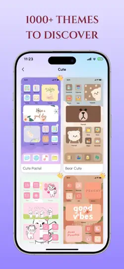 Captura de pantalla de ThemeX: App Icons & My Widgets en iPhone 6