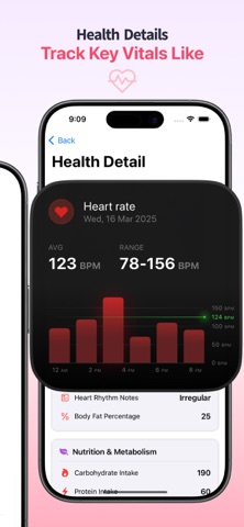CaImi Health iPhone screenshot
