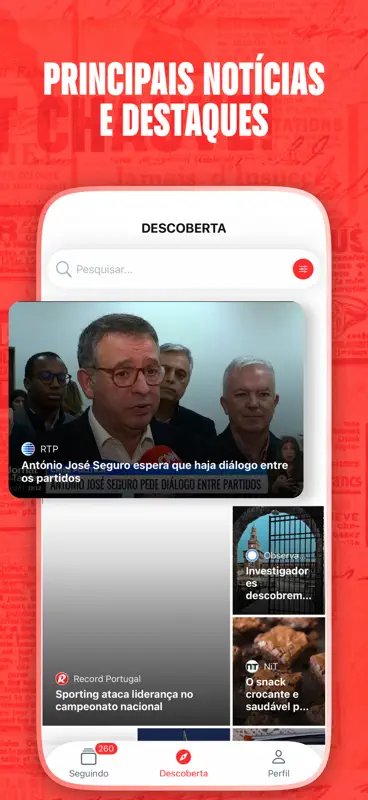 Newsreadeck: Leitor Notícias screenshot 4 of 6