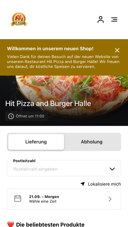 Hit Pizza and Burger Halle