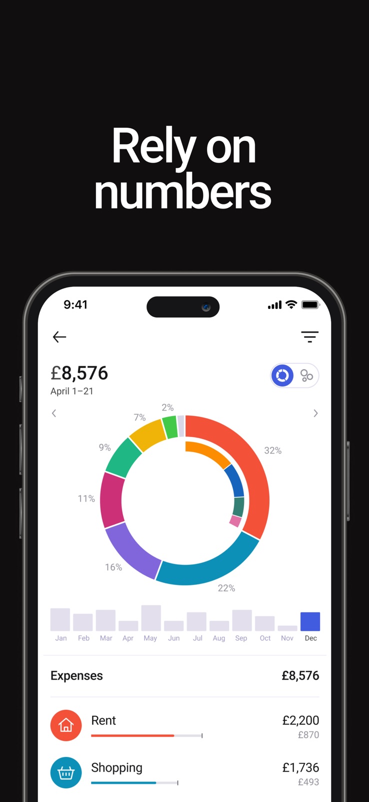 Zenmoney: expense tracker iphone screenshot 1