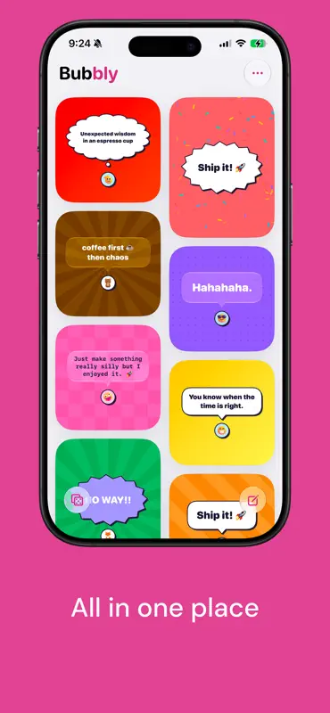Bubbly: Quote Card Maker screenshot 7 of 7