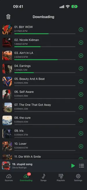 Cloud Music Player - Listener screenshot 2