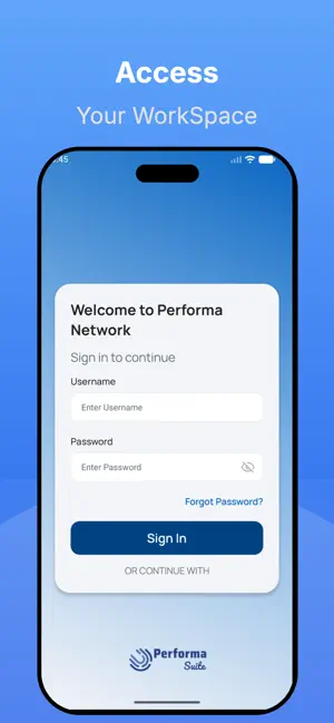 PerformaSuite Workforce screenshot 1