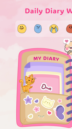 My Daily Diary - Mood Journal screenshot 1