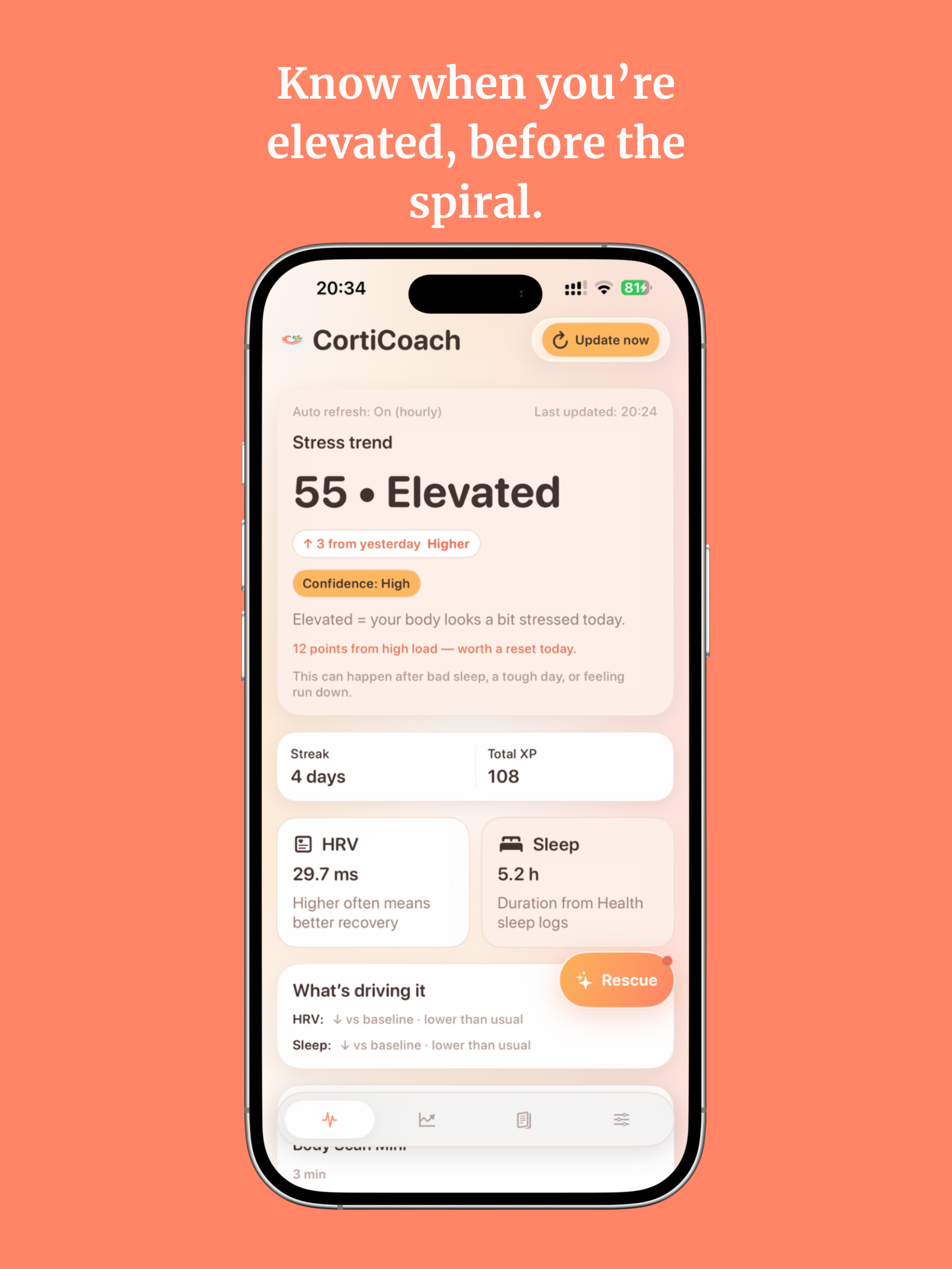 CortiCoach: Cortisol Tracker screenshot 12