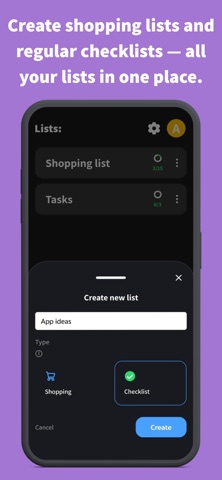 SnapList – Shopping list AI screenshot