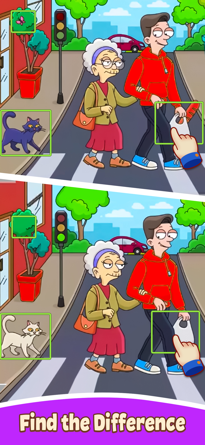 Spot Differences Find  Search