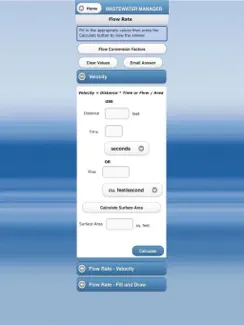 Wastewater Manager iPad image 3