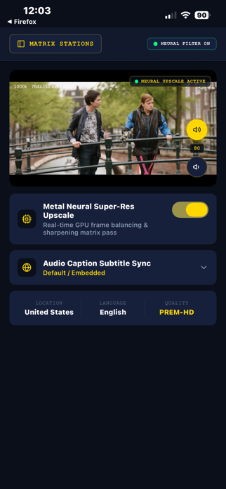 Starlight TV Display. Screenshot 7 of 7
