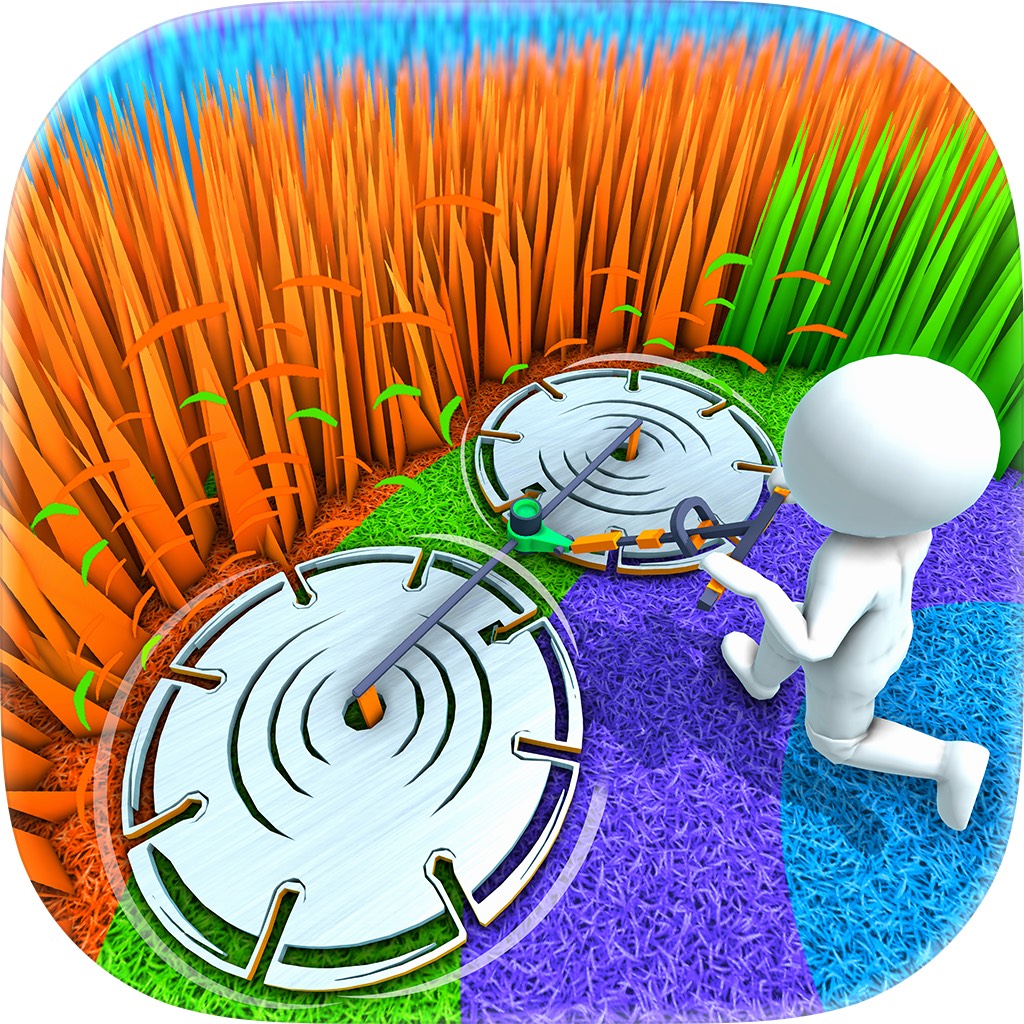 Apple App Store cover for ASMR Mow - Grass Cutting Game