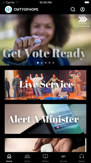 Community Of Hope AME Church screenshot 1