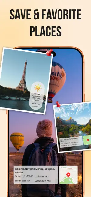 Travel Camera & Compass iPhone screenshot 5