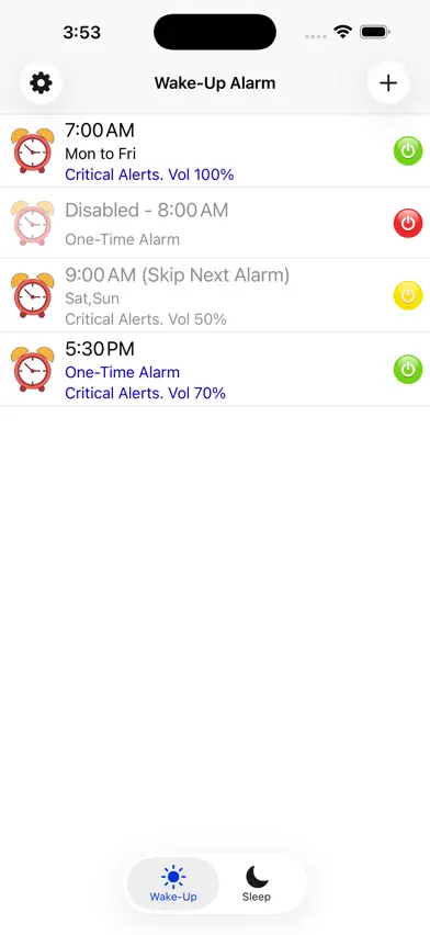 Aida Wake-Up Alarm screenshot 1