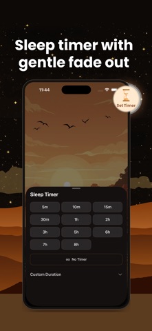Brown Noise for Sleep: Brw iPhone screenshot