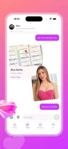 Heartsy-Memories & Chat Screenshot 3 of 4