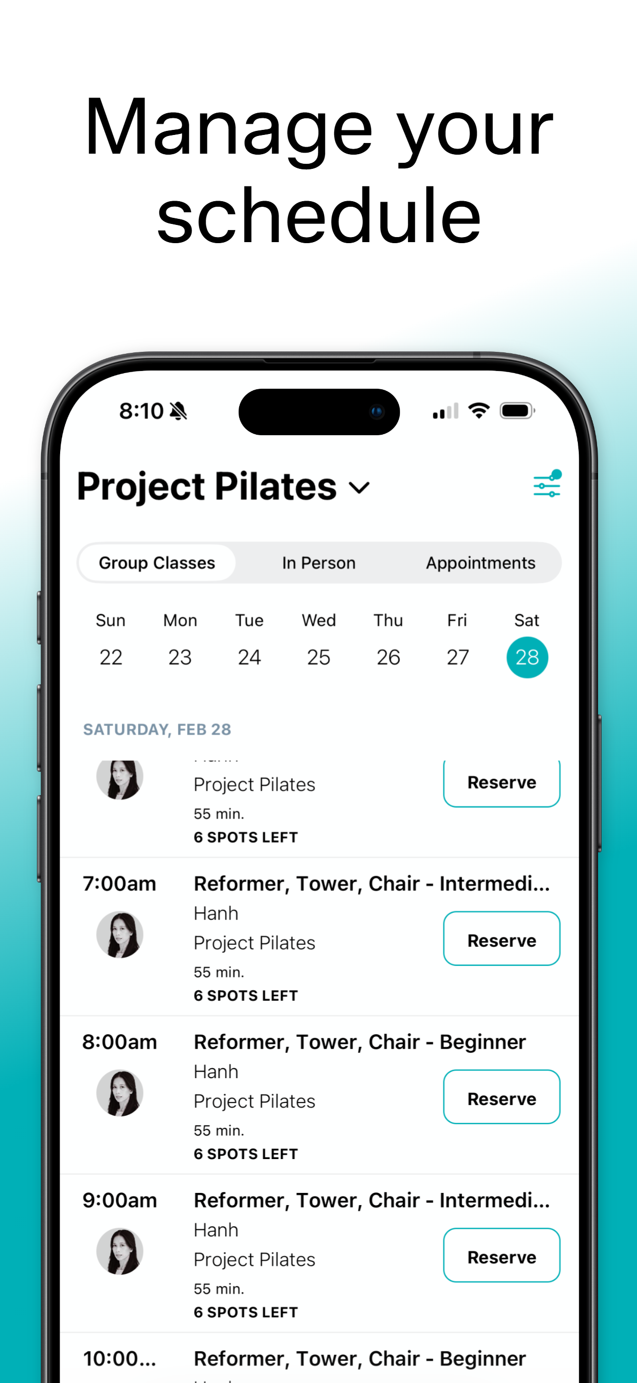 Project Pilates NJ screenshot 3