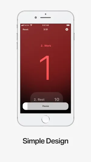 Tabata Interval Workout screenshot 2
