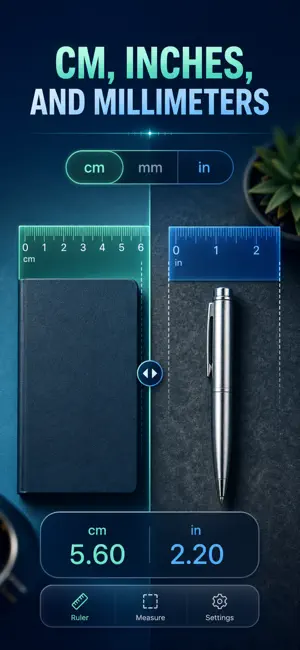 Ruler: On Screen Tape Measure screenshot 4