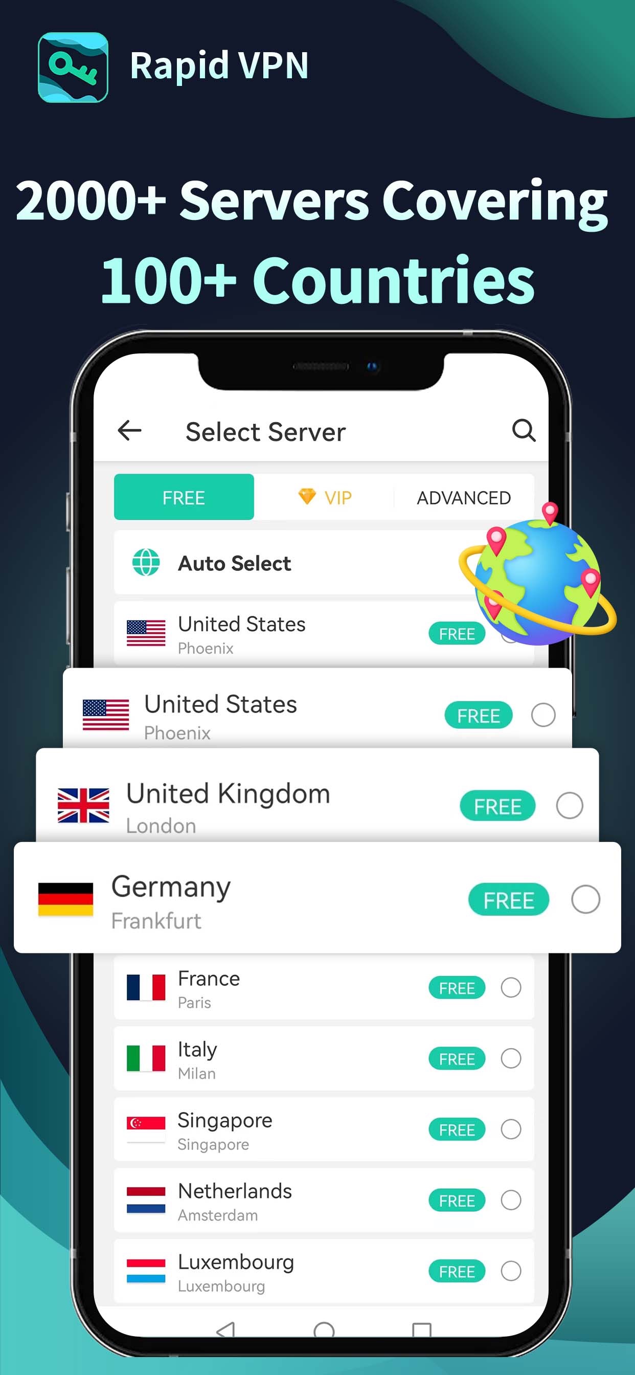 Screenshot 4 of Rapid VPN - Safe & Fast Proxy