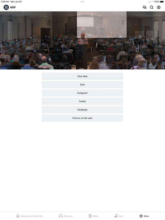 Screenshot #6 pour Missio Dei Fellowship