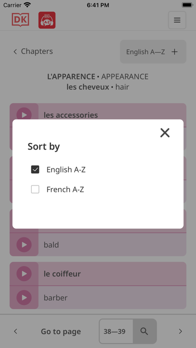 DK Bilingual Visual Dictionary Screenshot