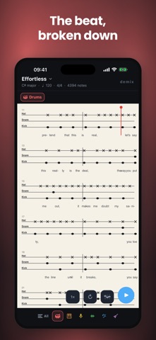 Demix: Deconstruct your songs. Screenshot 4 of 8