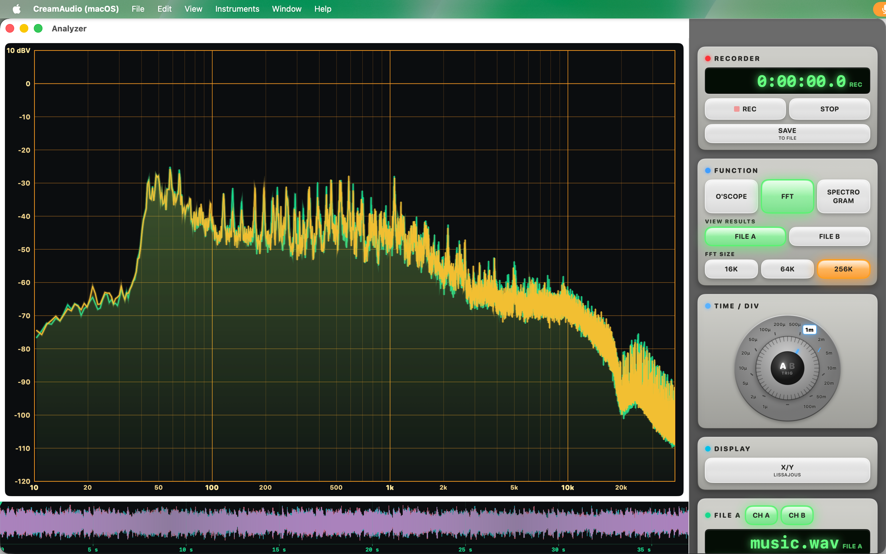CreamAudio Analyzer screenshot 24