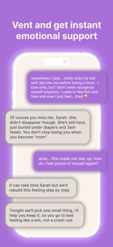 Binky: New Parent Support iPhone screenshot