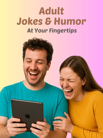 Joking X: AI Adult Jokes iPad screenshot