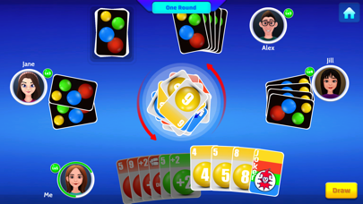 Crazy Eights Party Card Game Screenshot