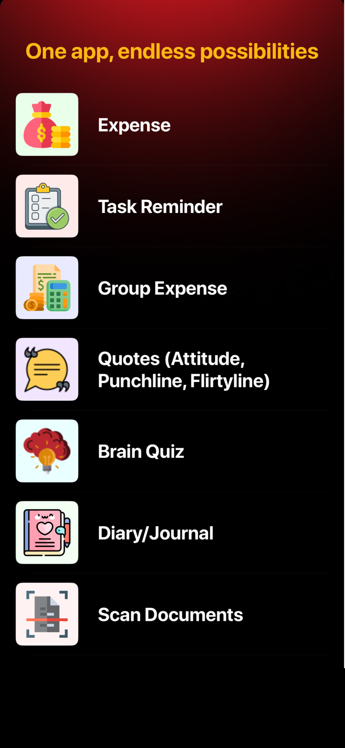 GENIE Expense, Budget Tracker