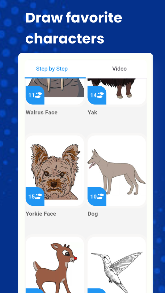 #4. How to Draw Animals by Steps (iOS) 게시자: Maciej Fras