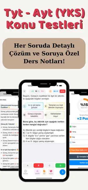 Tyt Ayt Hazırlık Test Çöz Yks screenshot 3