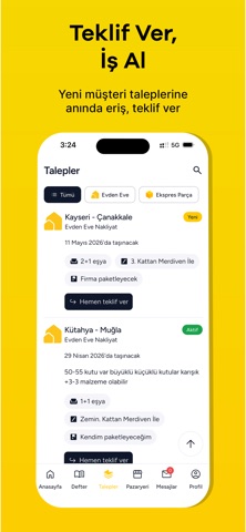 Evden Eve Nakliyat Platformu iPhone screenshot 3
