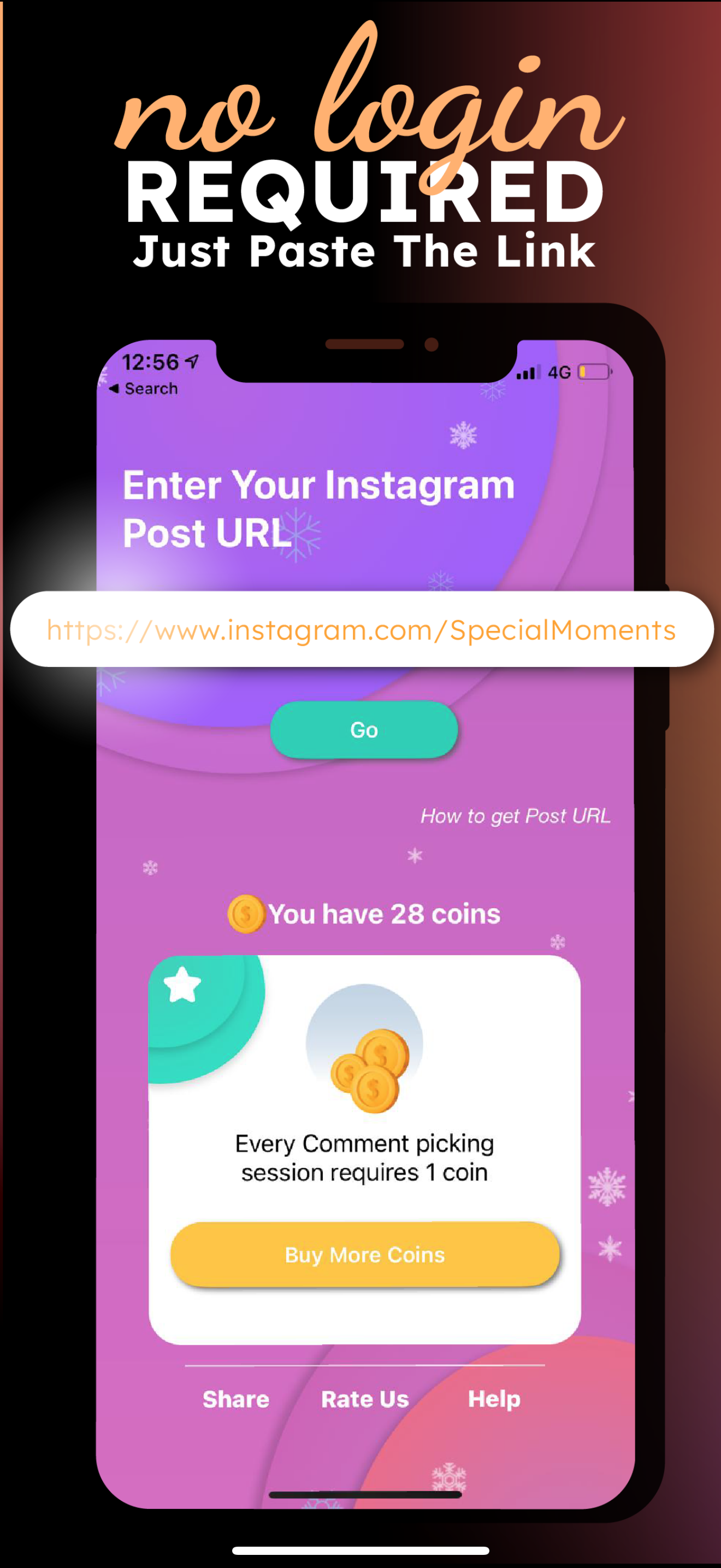 Comment Picker For Instagram