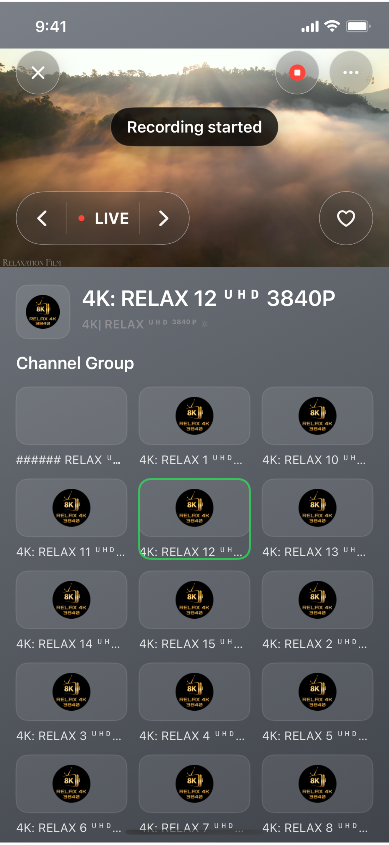 Nexios - M3U/XTREAM/SMB Player screenshot 6