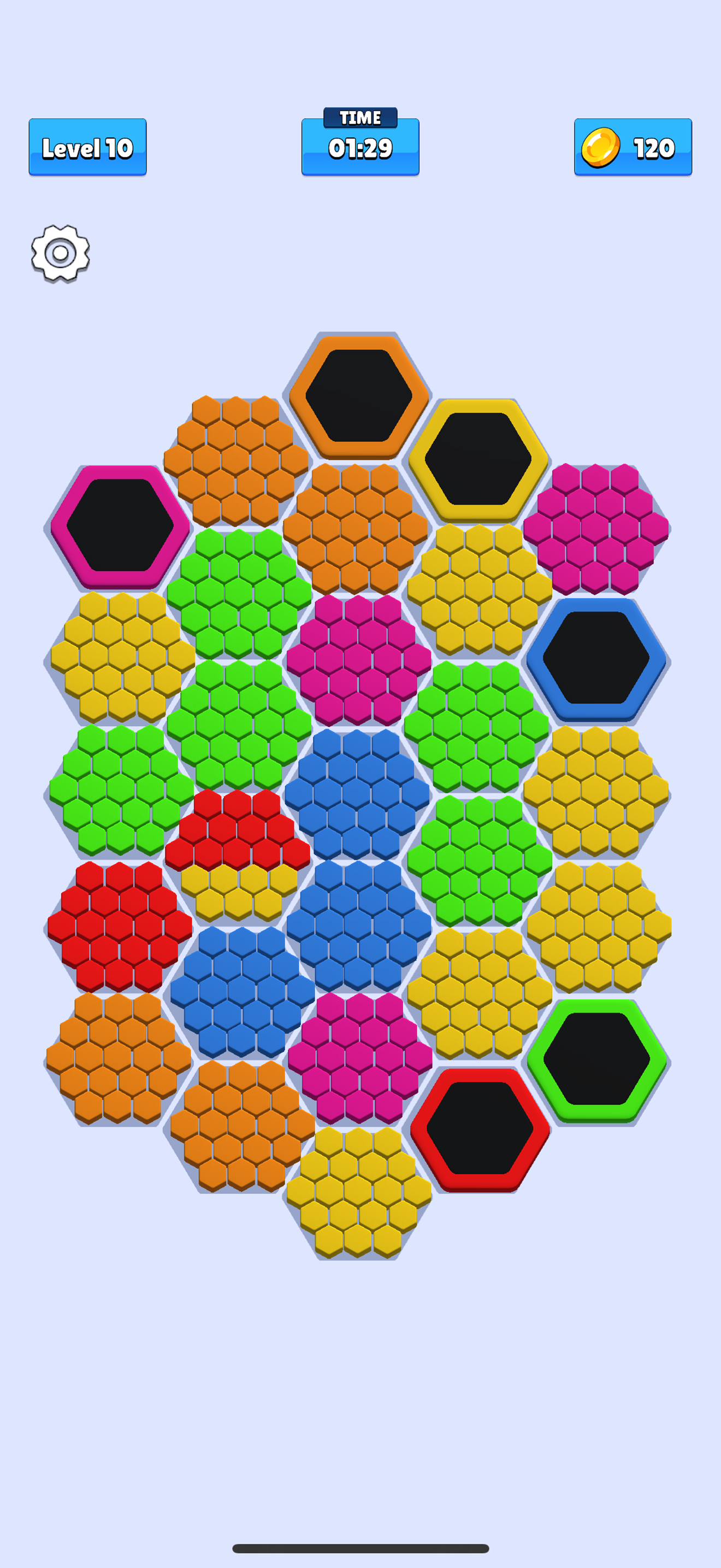 Hexa Hole Puzzle screenshot 5