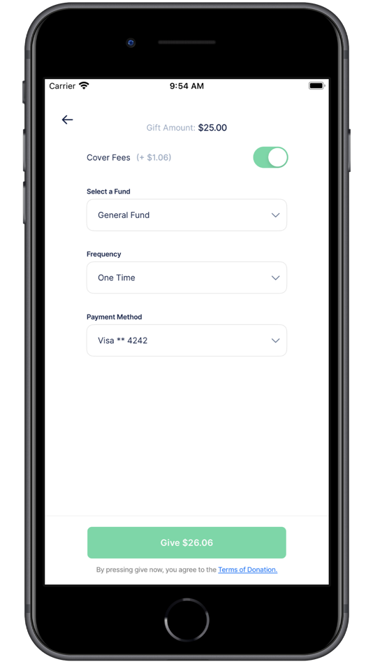 #5. Tithe.ly (iOS) By: Your Giving, Inc.