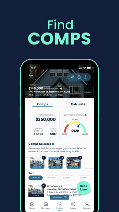 Backflip Real Estate Investing Screenshot