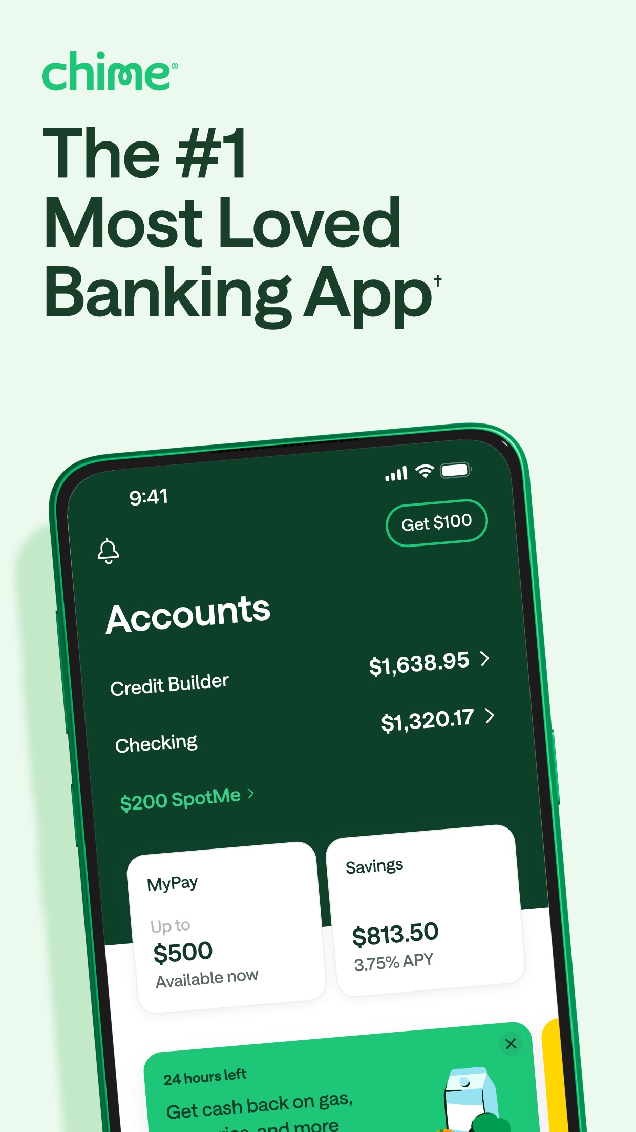 Chime – Mobile Banking screenshot 1
