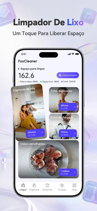 FoxCleaner: Limpar Armazenar screenshot 1 of 5