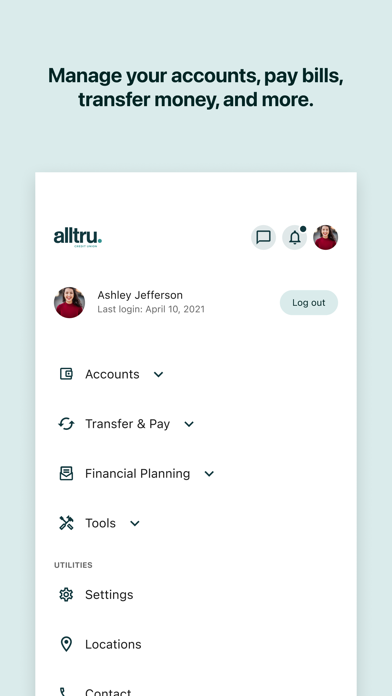 Alltru Credit Union Screenshot