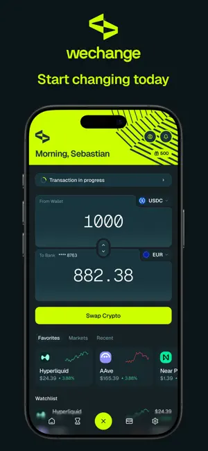 WeChange screenshot 2