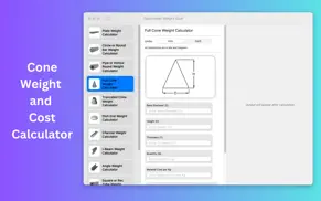 fabrication weight cost calc iPhone Captures Décran 4