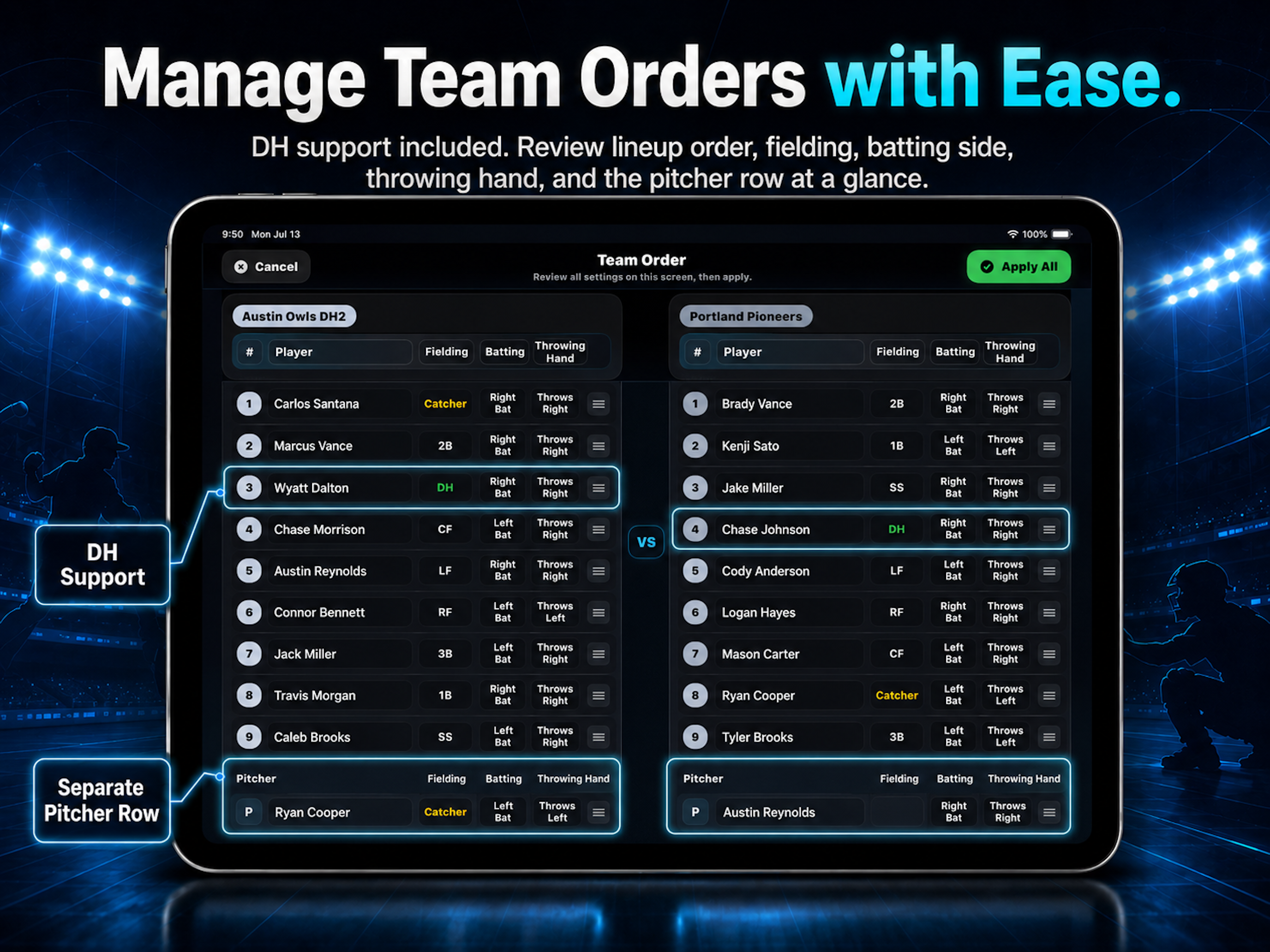BaseBallCounter Pitch Tracker screenshot 12