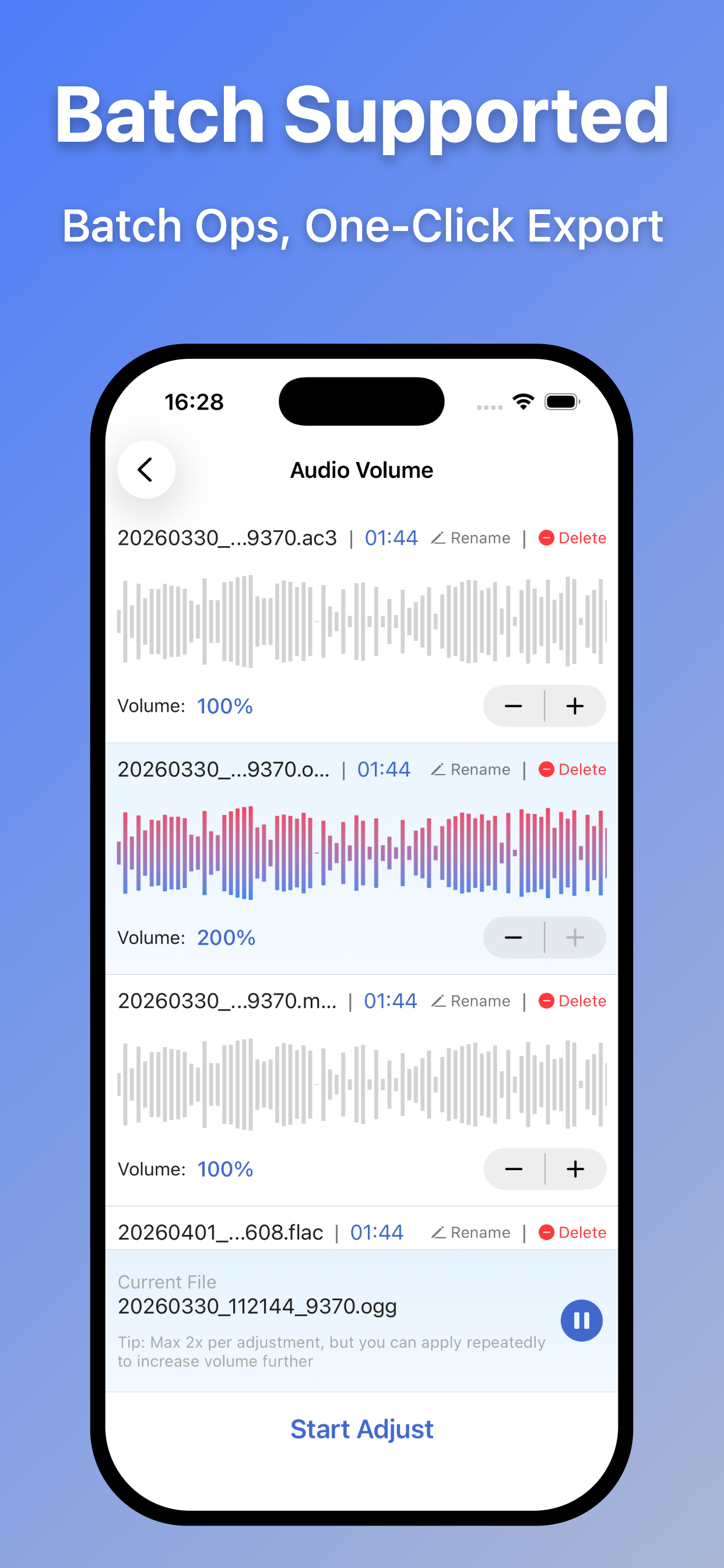 Formater - A/V Convert, Vocal screenshot 3
